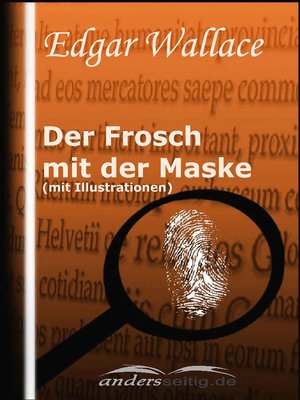 cover image of Der Frosch mit der Maske (mit Illustrationen)
